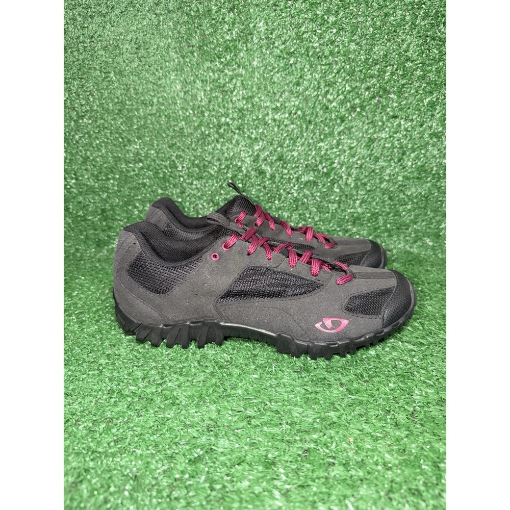 Giro‎ Junction Womens Size 7.5 Black Pink Cycling Shoes Mountain Biking Sneakers